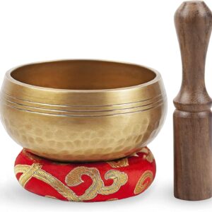 Kleines tibetisches Klangschalen Set – Meditation & Yoga
